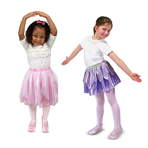 Melissa & Doug Role Play Collection - Goodie Tutus! Dress-Up Skirts Set (4 Costume Skirts) - Image 4