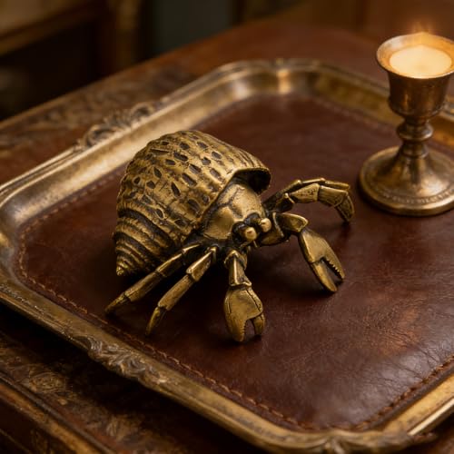 Statues de crabes ermites déco table salon et centre de table marin - 8