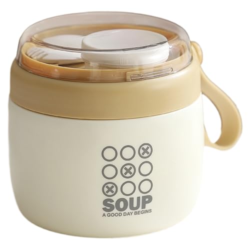 Termo Cup For Kids - Taza De Sopa De Acero Inoxidable Aislada De 700 Ml, 304 Acero Inoxidable Y Copa De Alimentos De Acero Inoxidable Silico | Herramientas De Almacenamiento De Almuerzo De Cuchara Ple