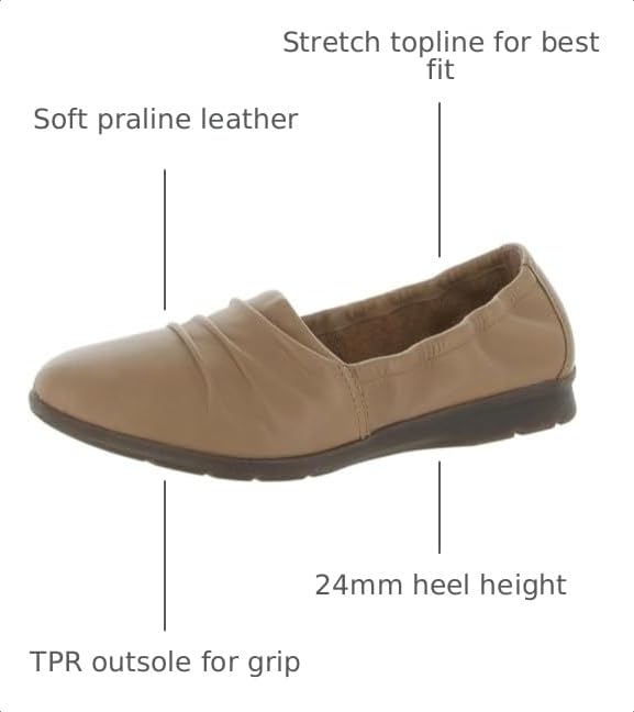 Image of Clarks Womens Jenette Ruby