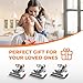 Rosewill Mattress Vacuum Cleaner: UV-C Light & High Heating Tech, 350W 13Kpa Strong Suction, Deep Cleaning Bed Handheld Vacuums for Sofa/Bed/Pet Hair - Corded (Sky Blue)