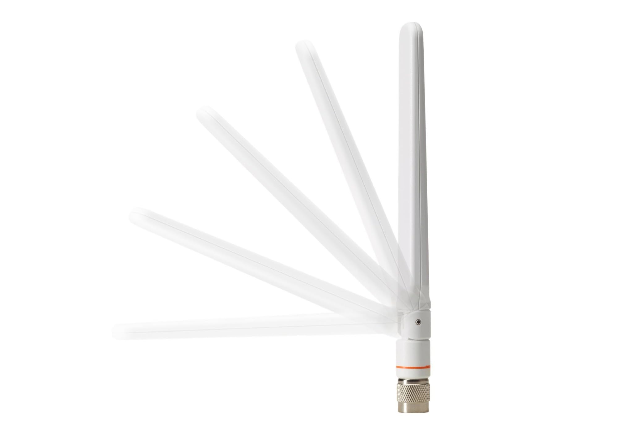 Antena Wi-Fi omnidireccional de Doble Banda Cisco Aironet, 2 dBi (2,4 GHz)/4 dBi (5 GHz), 1 Puerto, Montaje Directo, Conector RP-TNC, garantía de Hardware Limitada de 1 año (AIR-ANT2524DW-RS=)