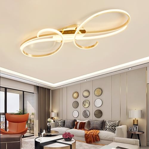 Plafonnier avec télécommande dimmable LED pour régler l'ambiance de la chambre