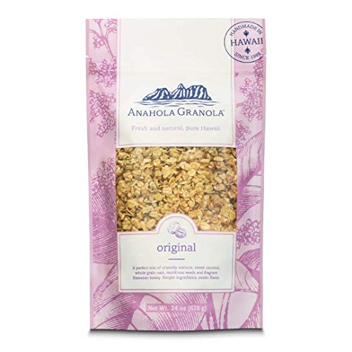 Anahola Granola Original 24 oz - Healthy Hawaiian Muesli Cereal - Wheat Free With No Sugar Added -...