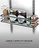 Moforoco 9-Tier Over The Door Pantry Organizer, Pantry Organization and Storage, Black Hanging Basket Wall Spice Rack Seasoning Shelves, Home & Kitchen Bedroom Bathroom House Essentials #3