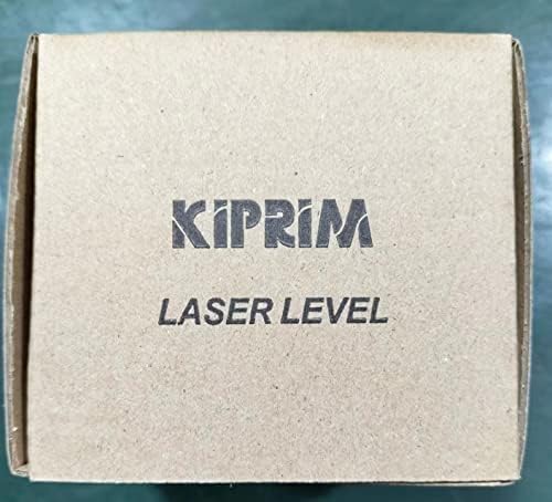 Poziomica Laserowa,Kiprim LV1R Czerwona Samopoziomująca KrzyżowaPpoziomica Laserowa z 2 Trybami 2 Linie 2 Baterie AA IP54 obudowa ochronna do użytku zewnętrznego i wewnętrznego