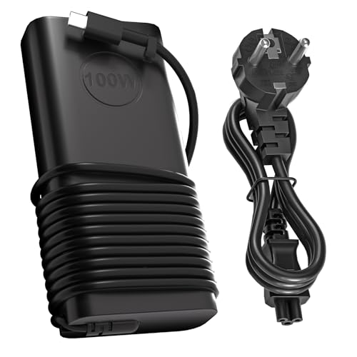 Cargador portátil USB-C 100W de carga rápida para DELL Pro 13 14 16 Plus PB13250
