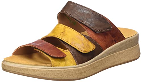 Preisvergleich Produktbild Think! Damen Meggie Chromfrei Gegerbte Nachhaltige Wechselfußbett Pantolette, 3000 Kakao Kombi, 40 EU