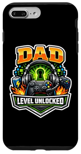 New Dad Level �A�����b�N �� �� ���q �Q�[�}�[ �Q�[�}�[ �Q�[�� �p�p �X�}�z�P�[�X iPhone 7 Plus/8 Plus �p