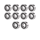 RITZ INDUSTRIAL 5204-2RS C3 Double Row Angular Contact Ball Bearing 20mm X 47mm X 20.6mm Double Lip Seal (Pack 10)