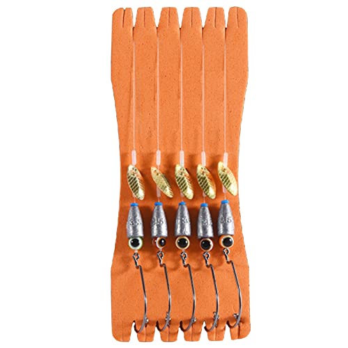 【Amazon.co.jp限定】 FEELSTAGE テキサスリグ シンカー パレット オモリ おもり 中通しオモリ 鉛 釣り 夜光ビーズ ジグ ワーム ダウンショット バス ヒラメ アジング (シンカー3.5g, パレット型/スパンコールタイプ)