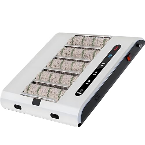 AiODiO Machine de Nettoyage de Chaussures Automatique, 500 TR/Min, Aspiration de 1000 Pa, Nettoyage Rapide en 5 s, pour la Maison, Le Bureau et Les ateliers.