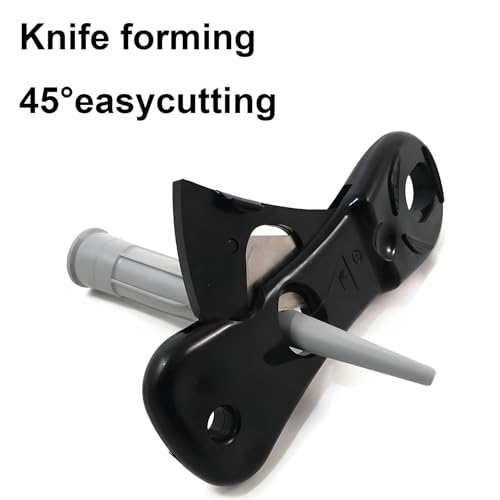 Kartuschen Schneider, Silicone Cartridge Cutter, mit Auswechselbarer Klinge, Nicht Leicht zu Verletzende Hände, für Silikon- und Acrylkartuschendüsen (13 × 4 × 1 cm)