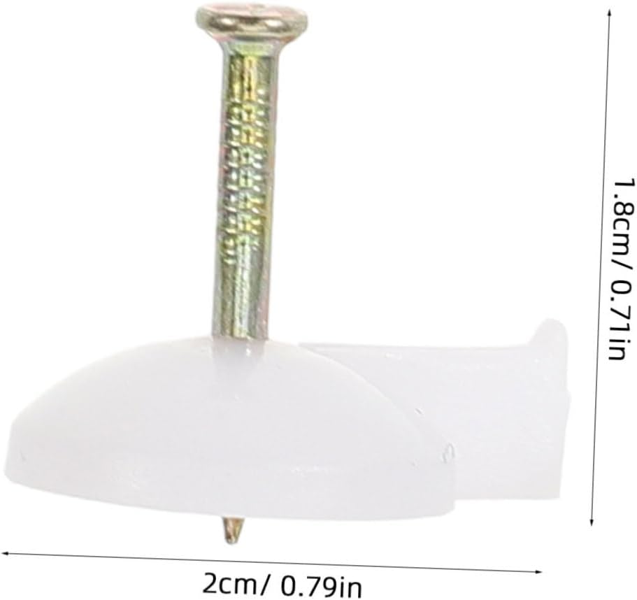 100pcs Wall Tacks Metal Thumbtacks for Cement and Brick Walls Curtain Fixing Tacks Heavy Duty Push for Decoration