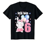 6.Geburtstag Ich bin 6 Hase Häschen Outfits