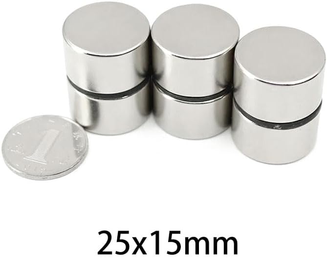 25x15mm Neodymium Round Disc magnetic magnet(5PCS)