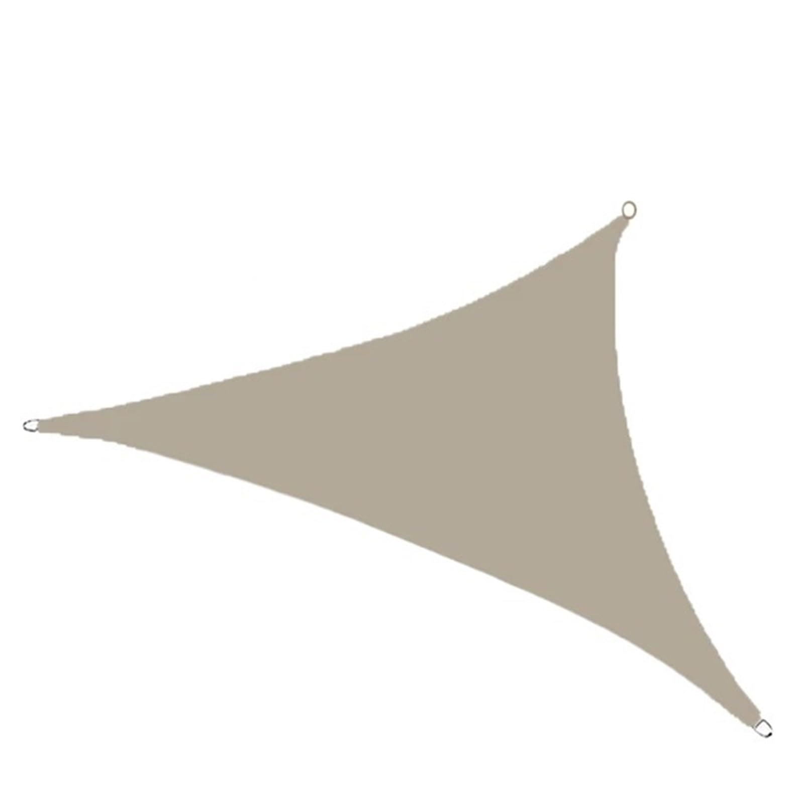 Voile d'ombrage triangulaire extérieur imperméable 5x5x5m de jardin