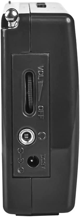 Radio Portable AM/FM/SW for Utilisation intérieure, extérieure et d'urgence avec Haut-Parleur et Prise Casque.