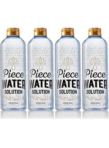 Piece Water Solution | All Natural Ingredients | Water Replacement & Cleaner | 12oz (4)