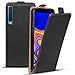 Produktbild Conie BF29867 Basic Flip Kompatibel mit Samsung Galaxy A9 2018, PU Leder Hülle Cover Klapphülle für Galaxy A9 2018 Tasche Schwarz