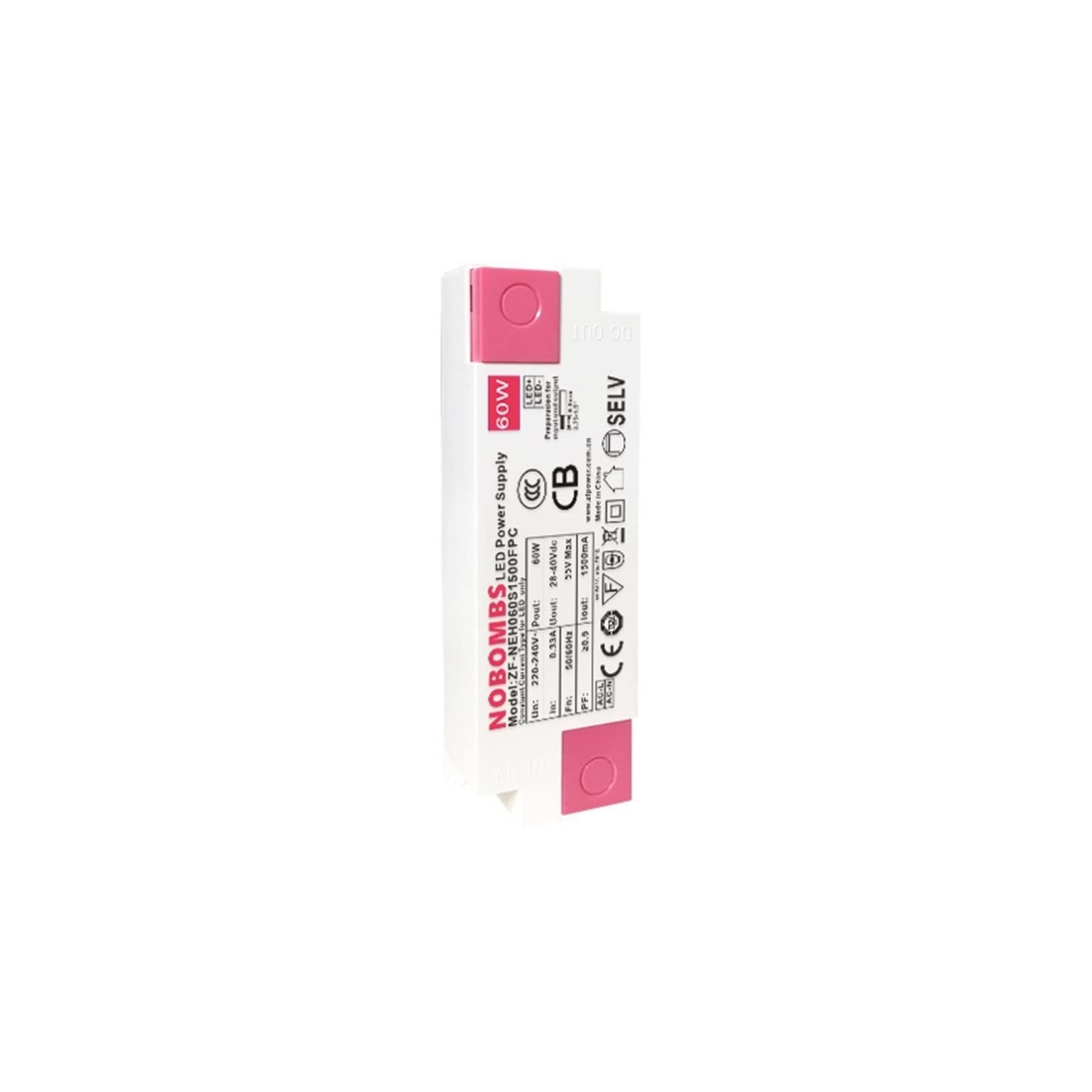 Alimentation 60-80 V pour lampe LED avec variateur et haute fréquence CC