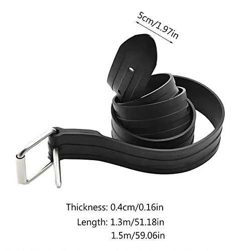 Ceinture de poids caoutchouc anti glissement pour lest de plongée