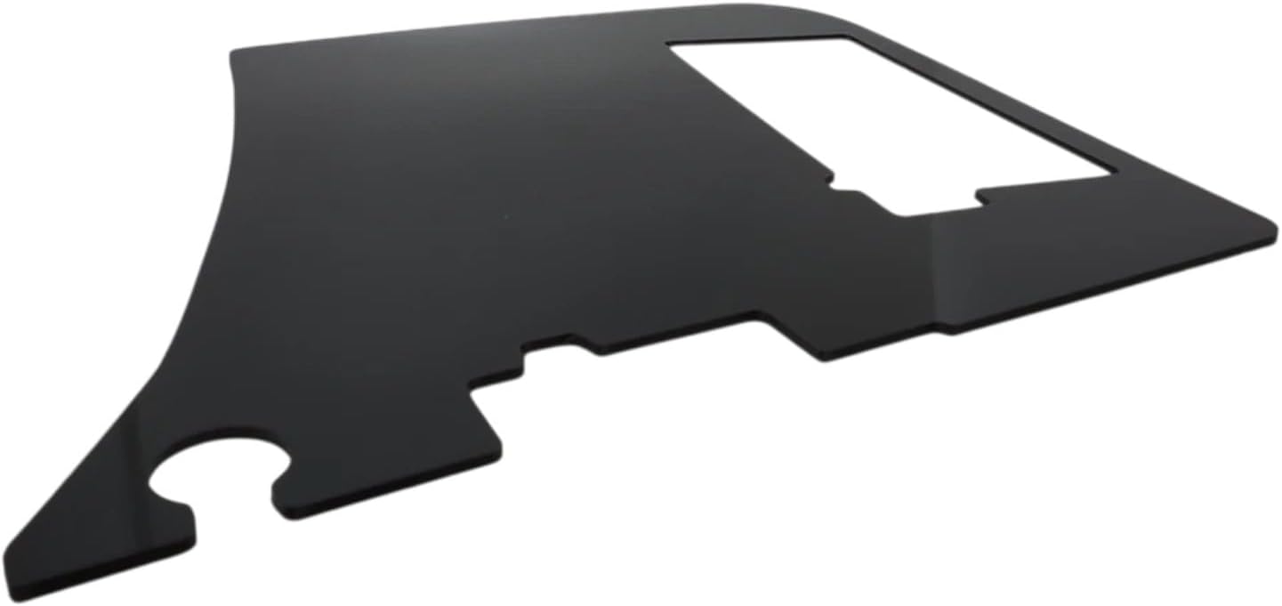 Corvette Battery Den Cover Plate Black ABS Plastic For Chevrolet C5 1997-2004