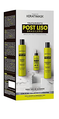 Be Natural Pack Tratamiento Post Alisado Placenta Life Lisso Keratina