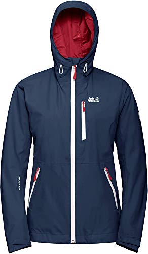 Jack Wolfskin Eagle Peak Veste Femme imperméable et légère pour la randonnée active