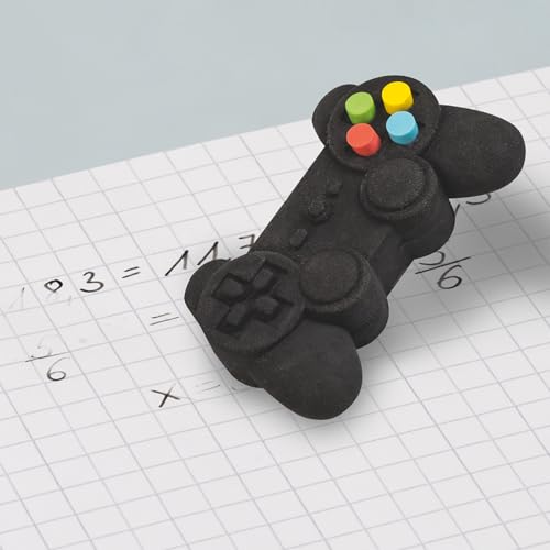 Radiergummi „Gamepad“ 3D Radierer Game Controller Gummi schwarz, 50 x 30mm