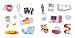 Y2K Stickers: 500+ Bold, Bubbly, and Blingy Stickers to Relive the '90s and '00s (StickerCore)