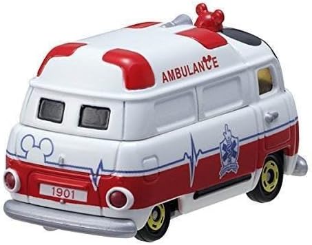 Amazon ディズニートミカモータース Dm 10 ワームン アンビュランス ミッキーマウス タカラトミー ミニカー ダイキャストカー ホビー