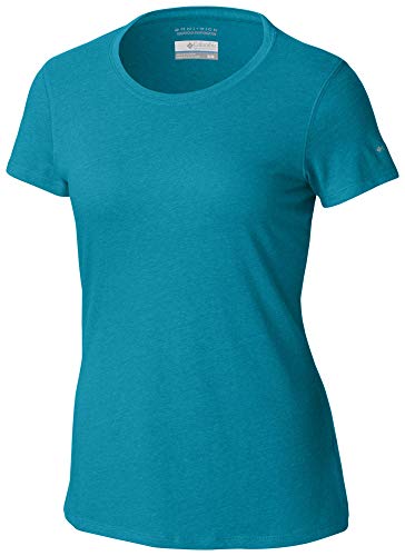 T-Shirt Columbia Solar Shield Femme à manches courtes pour le quotidien et les loisirs