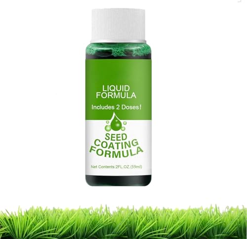 Liquid Seeding Grass Lawn Green Spray, Liquid Grass Seed, Green Grass Lawn Spray, Seed Care Watering Set, Liquids Grasses Seeds Sprays For Lawns, Restoring...