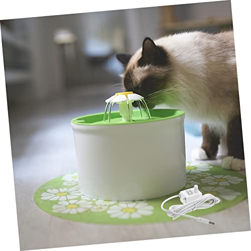 Bomba de fuente para mascota Healifty USB ajustable y silenciosa miniatura 6