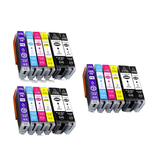 Cartouche d'encre 280XXL 281XXL multipack de 18 pour imprimantes TS702 TR7520 et TS6120