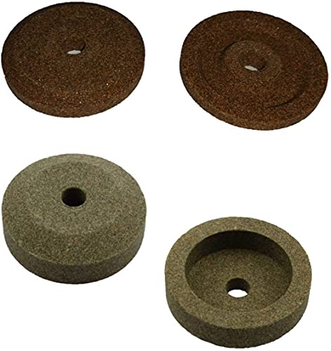 Par de amoladoras de afilador afilador afilador de cuchilla 50-8-8 GCG con 48-15-8 pies