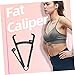 Healeved Handheld Caliper Set Skinfold Calipers Measurement Device for Ages Tool