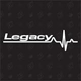 Legacy Herzschlag - Sticker für Subaru