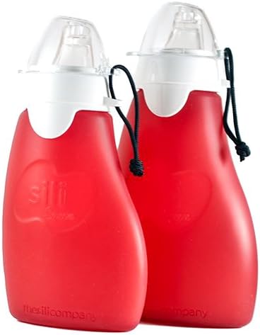 The Original Squeeze CompanySili Squeeze with Eeeze, Red, 6 Ounce