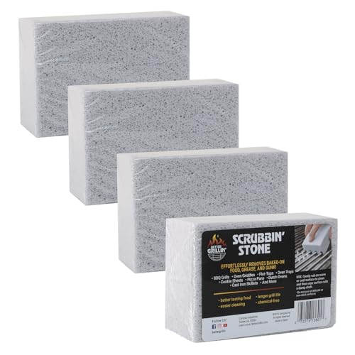 Better Grillin Scrubbing Stone Barbecue Cleaner 4pk