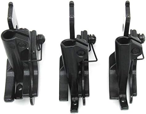 ckpsms Brand -#KP-WFR3 /S585 1/8 +3/16+1/4 3SET FEET with Right Edge Guide Compatible with/Replacement for JUKI Brand CONSEW Brand Singer Brand Walking FEET Sewing Machine(S585 1/8 +3/16+1/4)