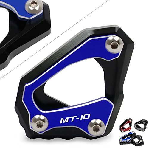 Béquille latérale moto instable ? Solution pad d'extension CNC pour MT-10 et R1M
