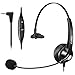 Produktbild 2,5mm Headset Telefon Dect mit Mikrofon Noise Cancelling, Schnurlos Festnetz Kopfhörer Kompatibel mit Panasonic Gigaset C430A C530 S810 S850 CL660 Grandstream Cisco SPA Polycom, Kristallklar Chat