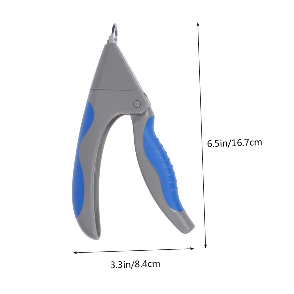VICASKY 1pc Stainless Steel Pet Nail Clipper for Cats Dogs Claw Trimmer with Slip Design Sharp Grooming Tool for Animals for Home Use