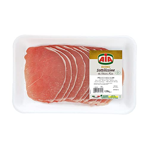 AIA Lonza di Suino a Fette Sottili e Tenere - 200 gr