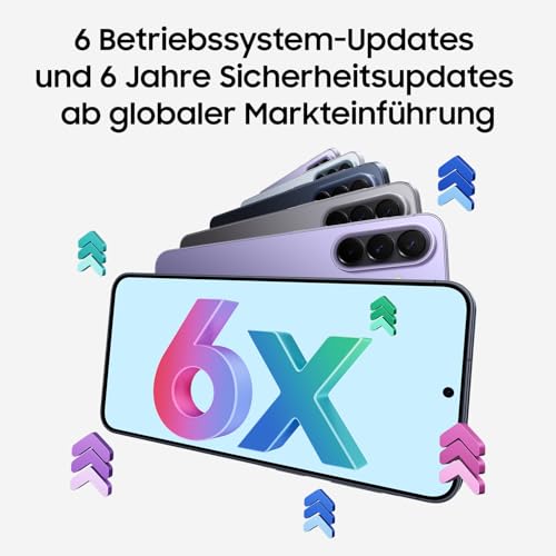 Samsung Galaxy A57 5G, Schlankes AI-Smartphone, Awesome Intelligence, 128 GB Speicherplatz, 50 MP Weitwinkel-Kamera, Bis zu 2 Tage Akkulaufzeit, IP68, Awesome Icyblue, 2,5 Jahre Herstellergarantie