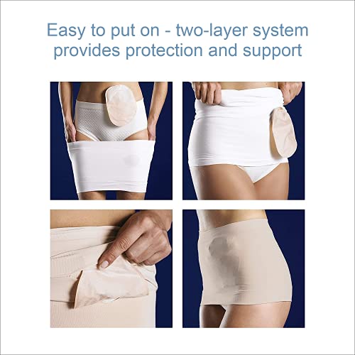 image for Corsinel StomaSafe Plus Ostomy/Hernia Support Garment Light by TYTEX (