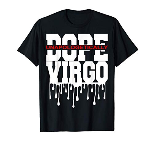 Dope Queen King Graphic Decor Virgo Astrology Zodiac T-Shirt