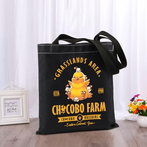 TIIMG Grasslands Area Gift Video Game Fans Gift JRPG Gamer Tote Bag (GRASSLANDS AREA)3